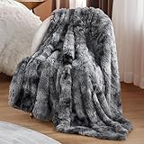 BEDSURE Kuscheldecke - Flauschig Decke, Warm Sherpa Sofadecke, Dicke...