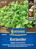 Kiepenkerl Koriandersamen Jantar 1054310 – Blattkoriander - schossfest -...