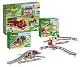 LEGO Duplo Dampfeisenbahn Set: ab 2 Jahren, 10874 Dampfeisenbahn + 10872...