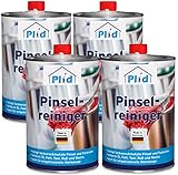 Plid® Pinselreiniger 1L [FARBLOS & GERUCHSMILD] - Pinsel Reiniger für...