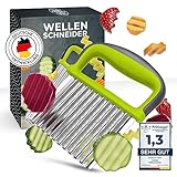 Edelfeld Wellenschneider für Pommes, Obst & Gemüse - Spülmaschinenfestes...