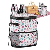 Isolierter Picknick-Rucksack, isolierte Lunchtasche, wasserdicht,...