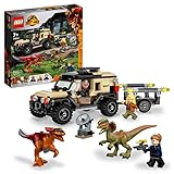 LEGO Jurassic World Pyroraptor & Dilophosaurus Transport,...