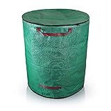 Bolson Profi Gartensack mit Deckel verschließbar - 272L Gartenabfallsack...