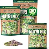 ZenGreens® - Bio Nutri Sprossensamen Mischung - Wähle zwischen 10, 200g...