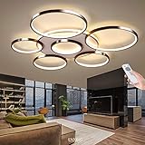 ENXING LED Deckenleuchte Wohnzimmerlampe Dimmbar Deckenlampe Mit...