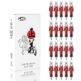 CNC Tattoo Nadeln Set 20 stück Tattoo Cartridges Einweg Mixed # 10 Bugpin...