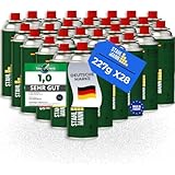 STAHLMANN® 28x Gaskartuschen 227g [Made in EU] – Butangas Kartusche mit...