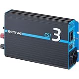 ECTIVE Reiner Sinsus Wechselrichter CSI 3-300W, 12V auf 230V, USB, USV...