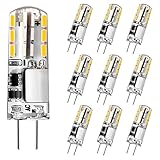 Tailcas G4 Led Warmweiß Birnen, 12V 1.5W Kein Flackern G4 Led...