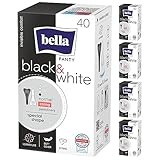 bella Panty Slipeinlagen Slim Black & White 5er Pack (5x40 Stück),...