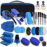 YSWOVUO Auto Reinigungsset, 31 Pcs Autowaschset Auto Set, Auto Putz Set...