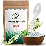 NORDHOLZ® Mentholkristalle [200gr] für Sauna in Premium Qualität aus...