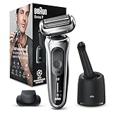 Braun Series 7 Elektrorasierer 360° Flex mit Reinigungsstation, Trimmer &...