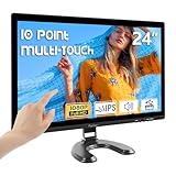 Prechen 24 Zoll Touchscreen Monitor, IPS FHD 1080P Touch PC Display mit...