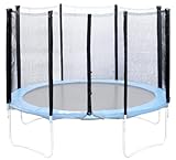 Terena Trampolin Ersatznetz/Sicherheitsnetz Ø 305 cm - 8 Stangen