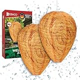 REBACO ® Wespennest Attrappe – 2er Set | Wespenabwehr | Insektenabwehr |...
