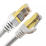 Revinta CAT 7 Netzwerkkabel, 10 Gigabit Ethernet LAN Kabel, S/FTP PIMF...