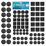 shinfly Filzgleiter Selbstklebend - 60 Stück Filzgleiter für Stühle -...