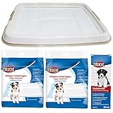 Schecker Stubenrein Welpentoilette Plus Löseplatzmarkierer Plus 14...