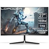 LC-Power LC-M27-FHD-165-C Gaming Monitor 27' curved Full HD Display 16:9,...