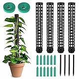 OFFCUP Moosstab Pflanzstab, 4pcs Monstera Rankhilfe, Monstera mit 12...