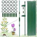 (90PCS) Pflanzstäbe Set, Rankhilfe, 20 Stück Pflanzenhalter, mit 20...