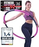 SummerFan Hula Hoop Reifen für Anfänger ohne Wellen und Noppen [1kg bis...