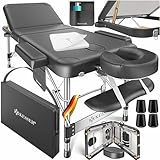 KESSER® Mobile Massageliege klappbar & höhenverstellbar 3 Zonen...