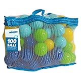 alldoro 60382 100 Bälle für Bällebad aus Kunststoff, je 6 cm...