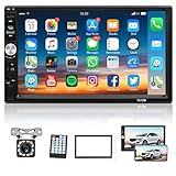 Autoradio 2 Din - Auto Stereo Bluetooth mit 7 Zoll Touchscreen, Multimedia...