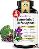 Spermidin Kapseln hochdosiert mit Sulforaphan - Spermidin 6mg pro Kapsel...