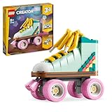 LEGO Creator 3-in-1 Retro Rollschuh – Spielzeug zum Bauen und Ausstellen...