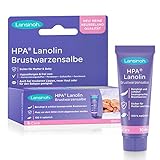 Lansinoh HPA Lanolin Brustwarzensalbe, 100% natürlich - beruhigt &...