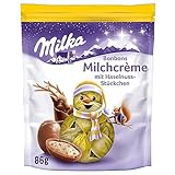 Milka Bonbons Milchcréme 1 x 86g I Weihnachtsschokolade Einzelpackung I...