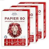 AVERY Zweckform 2575 Druckerpapier, Kopierpapier (1.500 Blatt, 80 g/m²,...