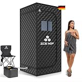 Ice Hof® Mobile Sauna, Tragbare Sauna Für Zuhause, Sauna Box Für 1 Oder...