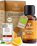 Heldengrün® BIO Orangenöl [100% NATURREIN] Kaltgepresst aus echten...