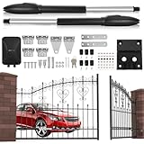 Jaxguom Automatischer Flügeltorantrieb 600kg Doppelflügeltorantrieb...