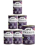 FRESCO Dog Complete Plus NassBarf Lamm 6 x 800g | getreidefreies Nassfutter...