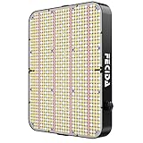 FECiDA 260 Watt LED Pflanzenlampe Dimmbar, 24000 Lumen LED Grow Lampe...