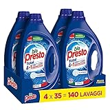 Bio Presto Flüssigwaschmittel Classic Flüssigwaschmittel, Formel mit...