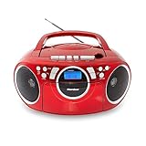 Karcher RR 5042-R tragbares CD Radio/Boombox mit CD-Player und...