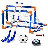 NIWWIN Hockey -Spielzeugset, Hockeybahn zu Hause,simuliertes Hockeyspiel,...