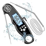 CIRYCASE Fleischthermometer Digital, Sofort Ablesbares Bratenthermometer...