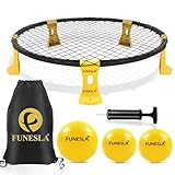 Funeslaball Outdoor Spieleset, Roundnet Spieleset, Outdoor Team Ballspiel...