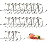 Rouladenklammern aus Edelstahl wiederverwendbar 24er Set, Rouladen Klammern...