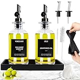 Olivenöl-Spenderflasche für Küche, Öl- und Essigspender-Set,...