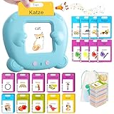 Winnrok Sprechende Lernkarten Deutsch Englisch,Sprachförderung...