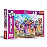 Trefl - My Little Pony, Lustige Ponys - Puzzle 100 Elemente - Buntes Puzzle...